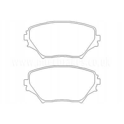 BW871 Plaquettes de frein Performance Brakeworld