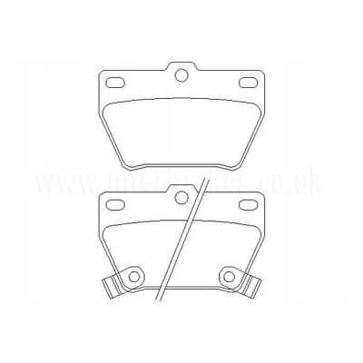 BW968 Plaquettes de frein Performance Brakeworld