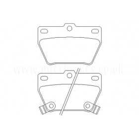 MDB2160 Plaquettes de frein Performance Mintex