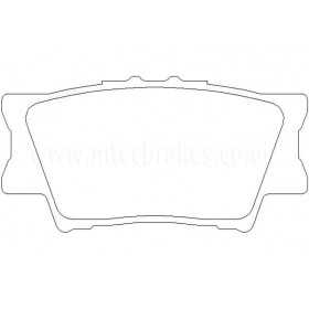 MDB2787 Plaquettes de frein Performance Mintex