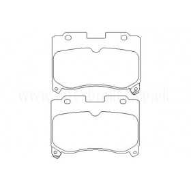 MDB1838 Plaquettes de frein Performance Mintex