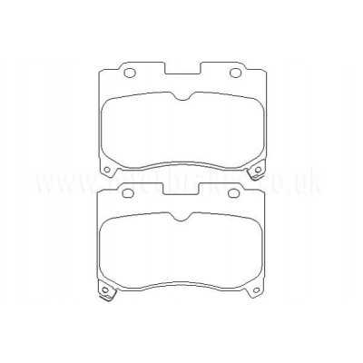 DP31004C Plaquettes de frein EBC Redstuff