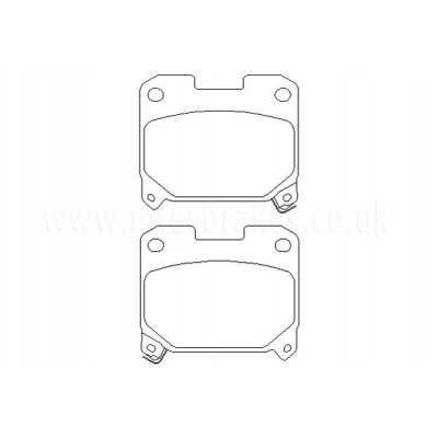DP31005C Plaquettes de frein EBC Redstuff
