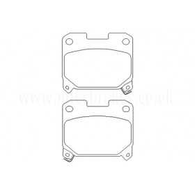 DP21005 Plaquettes de frein EBC Greenstuff 
