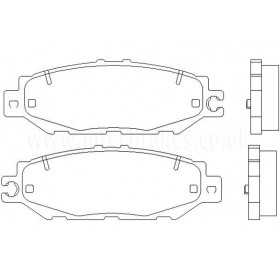 MDB1841 Plaquettes de frein Performance Mintex