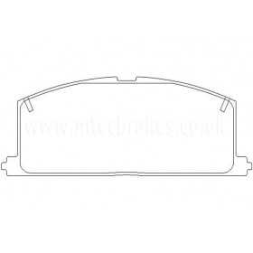 DP3453C Plaquettes de frein EBC Redstuff