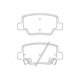 MDB3054 Plaquettes de frein Performance Mintex