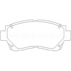 DP4874R Plaquettes de frein EBC Yellowstuff