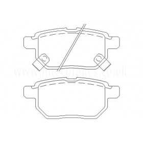 BW4296 Plaquettes de frein Performance Brakeworld