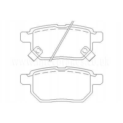 MDB2925 Plaquettes de frein Performance Mintex