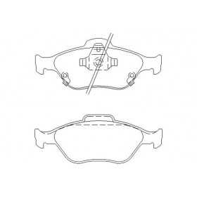 BW4228 Plaquettes de frein Performance Brakeworld