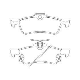 BW4326 Plaquettes de frein Performance Brakeworld