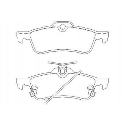 MDB2914 Plaquettes de frein Performance Mintex