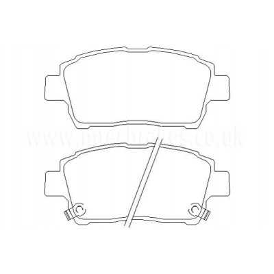 DP41295R Plaquettes de frein EBC Yellowstuff