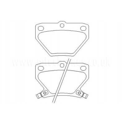 DP31326C Plaquettes de frein EBC Redstuff