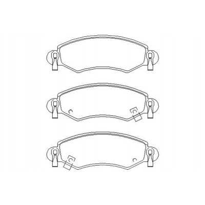 BW896 Plaquettes de frein Performance Brakeworld