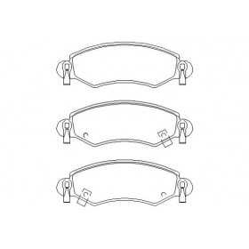 MDB2150 Plaquettes de frein Performance Mintex