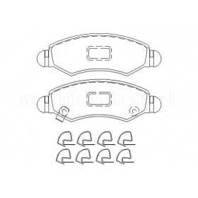 MDB2709 Plaquettes de frein Performance Mintex