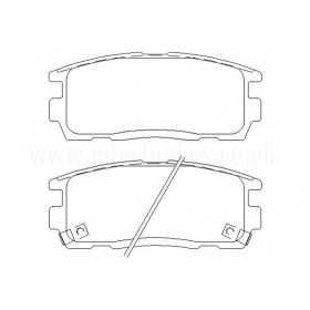 MDB2864 Plaquettes de frein Performance Mintex