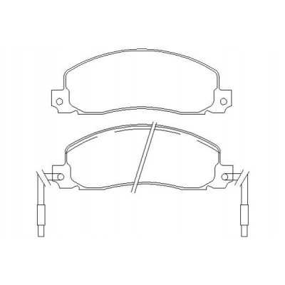 MDB1333 Plaquettes de frein Performance Mintex