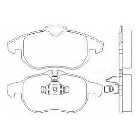 P59043 Plaquettes de frein Brembo