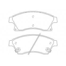 MDB3088 Plaquettes de frein Performance Mintex