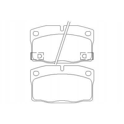 MDB1512 Plaquettes de frein Performance Mintex