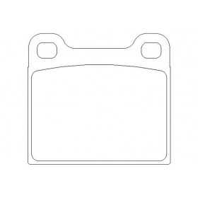 MDB1002 Plaquettes de frein Performance Mintex