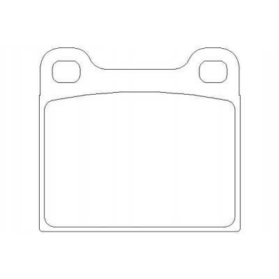 MDB1002 Plaquettes de frein Performance Mintex