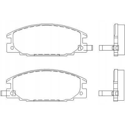 MDB1421 Plaquettes de frein Performance Mintex