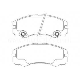 MDB1985 Plaquettes de frein Performance Mintex