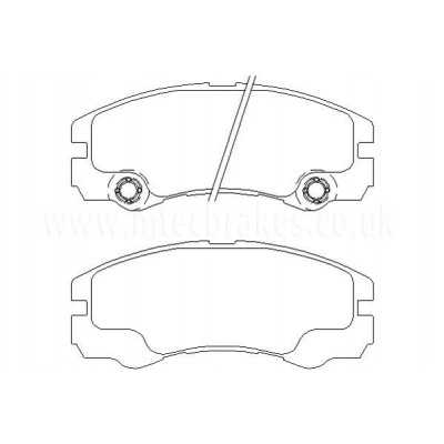 MDB1985 Plaquettes de frein Performance Mintex