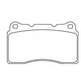 MDB3117 Plaquettes de frein Performance Mintex