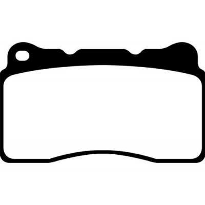 DP42093R Plaquettes de frein EBC Yellowstuff