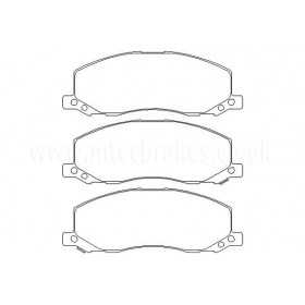 MDB2871 Plaquettes de frein Performance Mintex