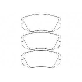 MTECPAD4484 Plaquettes de frein performance Brakes and Spacers