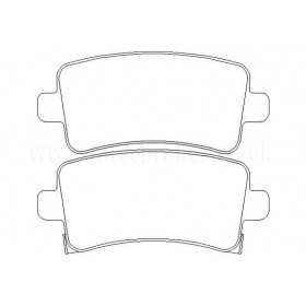 MTECPAD4404 Plaquettes de frein performance Brakes and Spacers