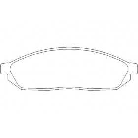 MDB1310 Plaquettes de frein Performance Mintex