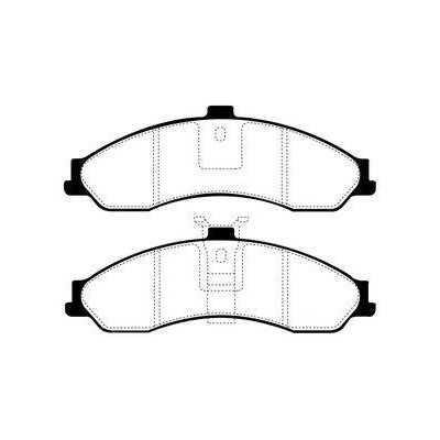 DP31505C Plaquettes de frein EBC Redstuff