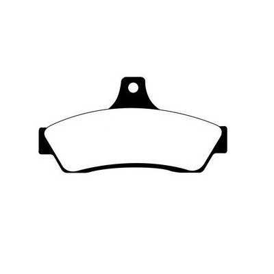 DP41711R Plaquettes de frein EBC Yellowstuff