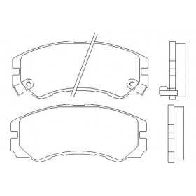 BW535 Plaquettes de frein Performance Brakeworld
