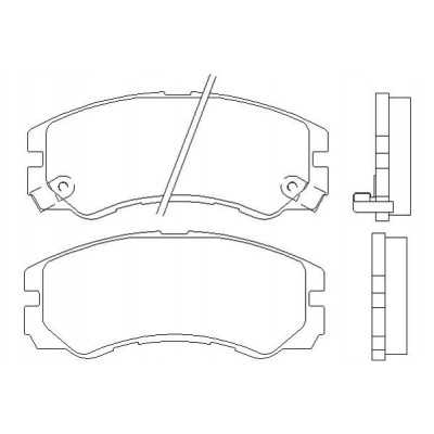 MDB1685 Plaquettes de frein Performance Mintex