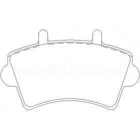 MDB2268 Plaquettes de frein Performance Mintex