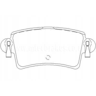 MDB2269 Plaquettes de frein Performance Mintex