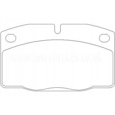 MDB1141 Plaquettes de frein Performance Mintex