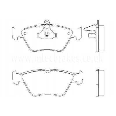 DP3976C Plaquettes de frein EBC Redstuff
