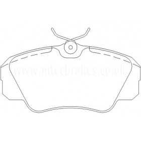 DP2937 Plaquettes de frein EBC Greenstuff 