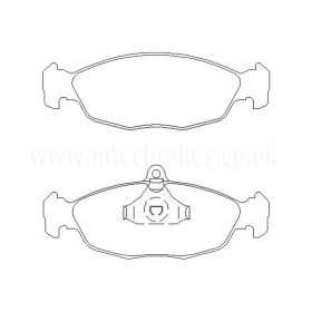 DP2940 Plaquettes de frein EBC Greenstuff 