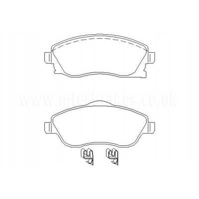 VFM895 Plaquettes de frein Performance Brakeworld