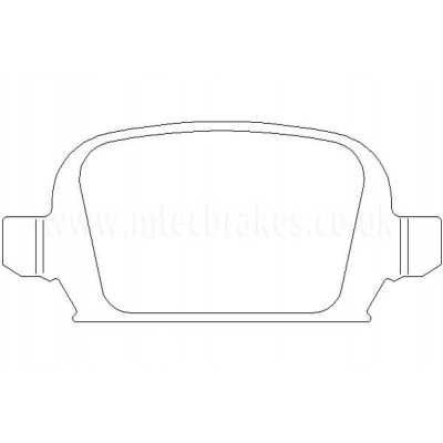 MDB2168 Plaquettes de frein Performance Mintex